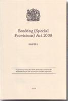 Banking (Special Provisions) Act 2008 - Front