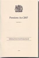 Pensions Act 2007 - Front