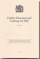 Further Education and Training Act 2007 - Front