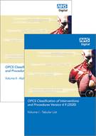 OPCS Classification Of Interventions And Procedures Version 4.9 (2020) Volume I and II - Front